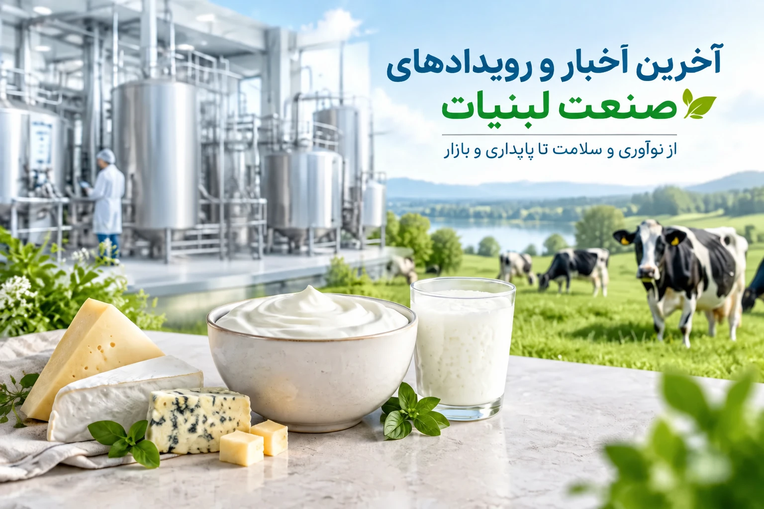 آخرین اخبار، رویدادها و تحولات صنعت لبنیات (جهانی و ایران)
