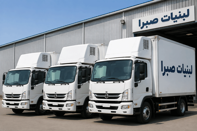 لجستیک سریع و ایمن لبنیات صبرا؛ از نیشابور تا سراسر ایران و بازارهای صادراتی