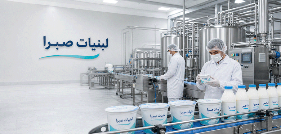خط تولید مدرن لبنیات صبرا؛ کیفیت از شیر تازه تا محصول نهایی